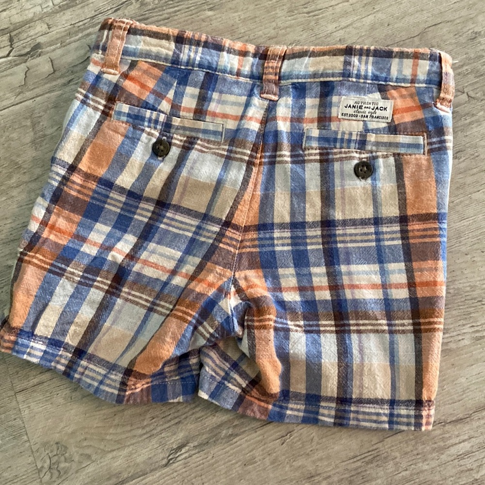 Janie and Jack Boys Linen Shorts